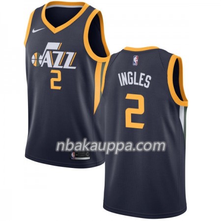 Utah Jazz Joe Ingles 2 Nike 2017-18 Navy Pelipaidat Swingman - Miesten
